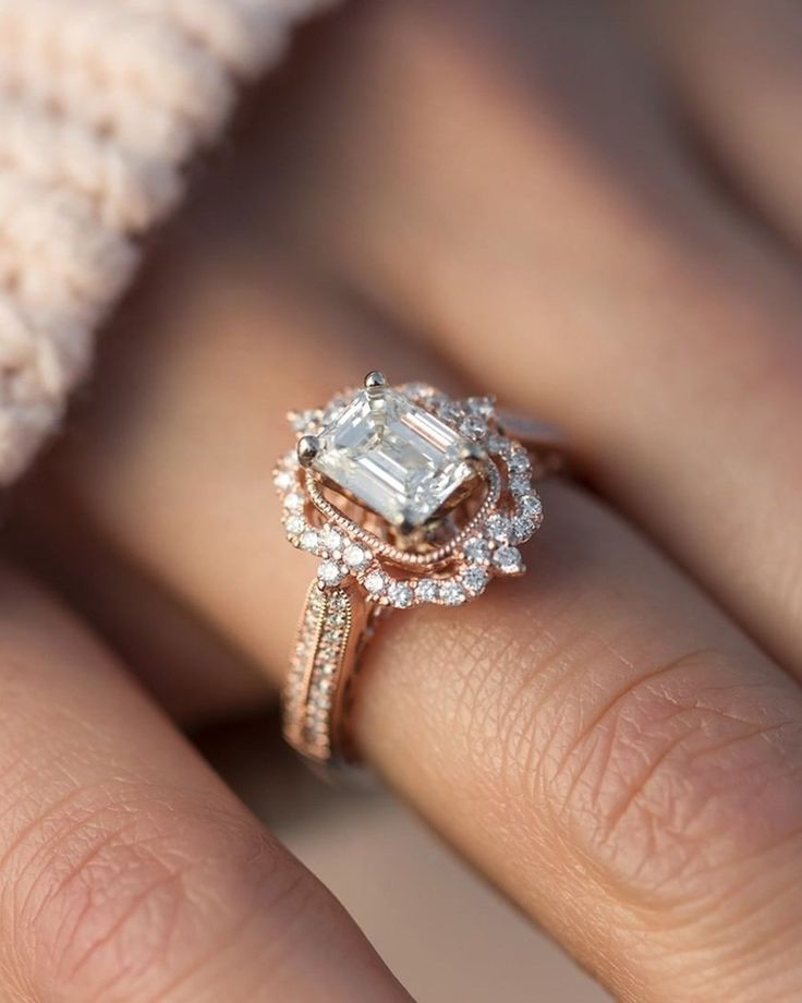 Rose Gold Engagement Rings.